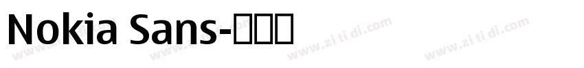 Nokia Sans字体转换